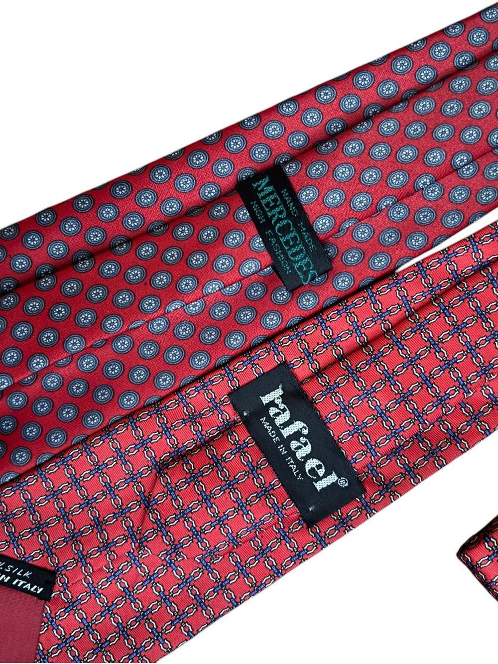 VINTAGE SILK TIES LOT OF 2 - Picture 2 of 8